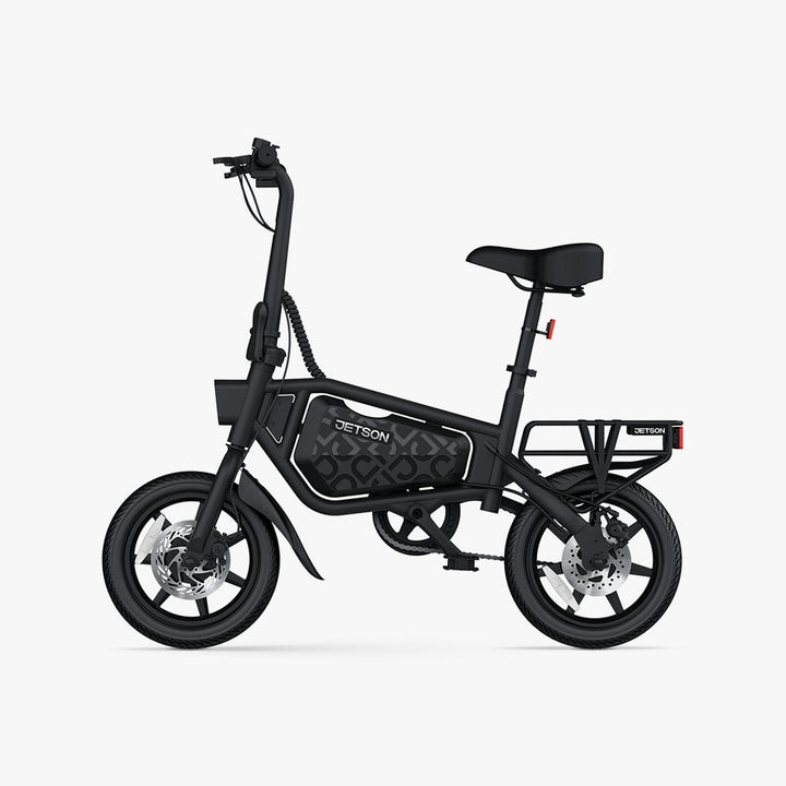 Jetson JBLTPM-BLK | Bolt Pro Max Electric Bike | 25 Miles Max Operating Range | 15.5 mph Max Speed