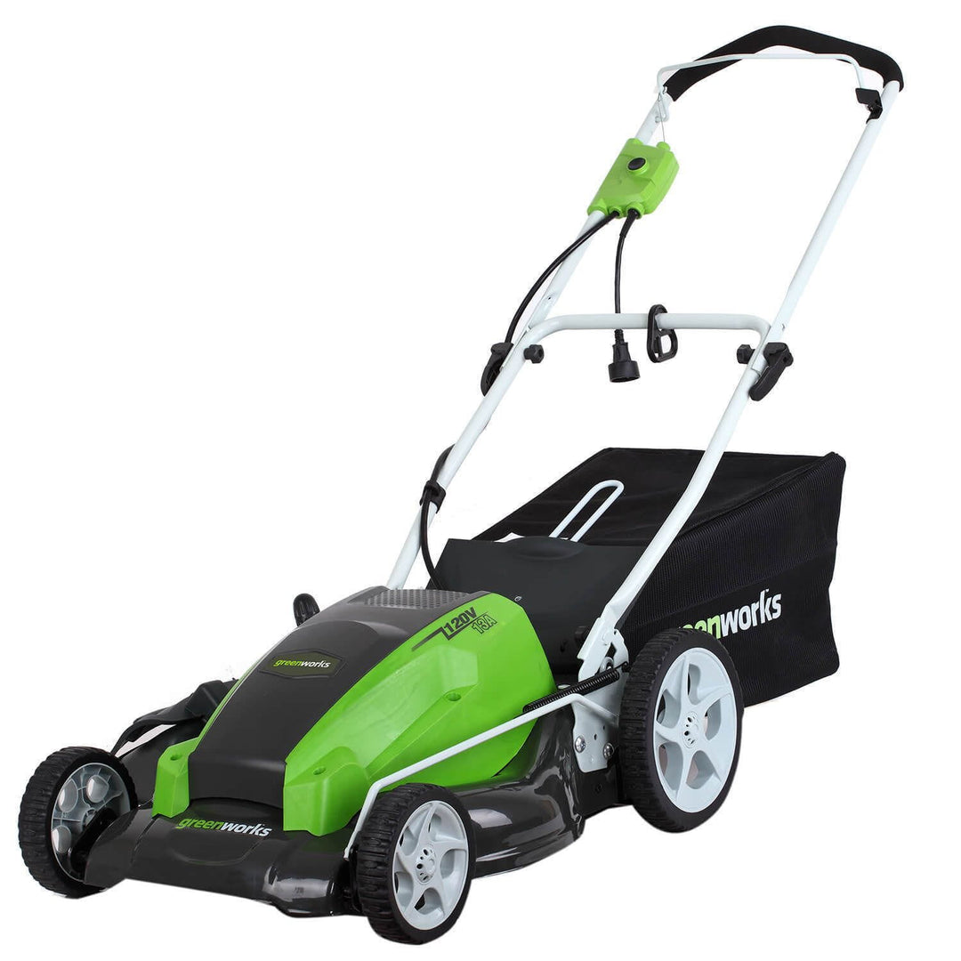 Restored Greenworks 25112 | Corded Electric Push Mower | 21-inch | 13 Amp (Refurbished)