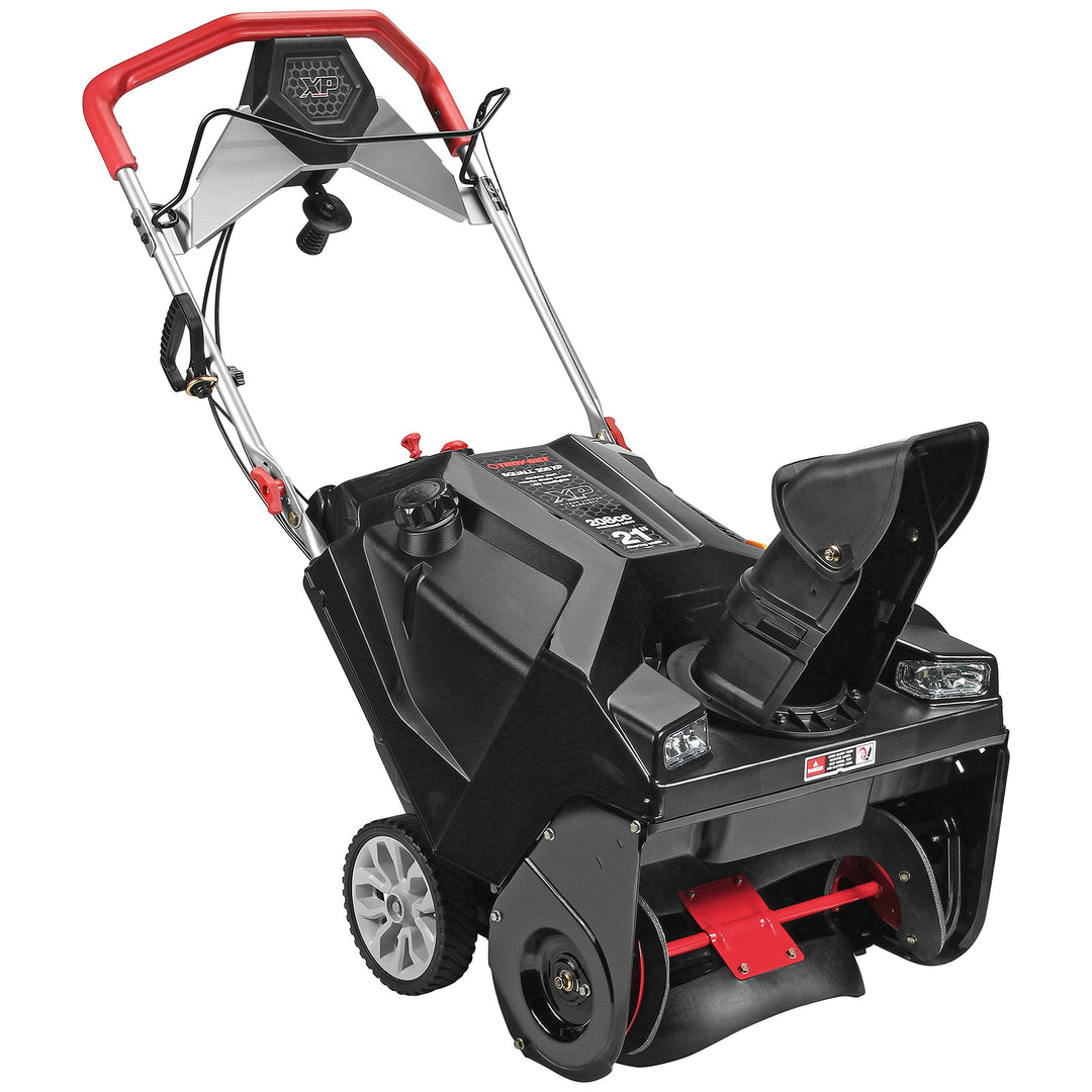 Troy-Bilt Squall 208 XP | 208 CC Electric Start Single-Stage Gas Snow Thrower | 21 in. | Dual-LED Headlights | Remote Chute Control