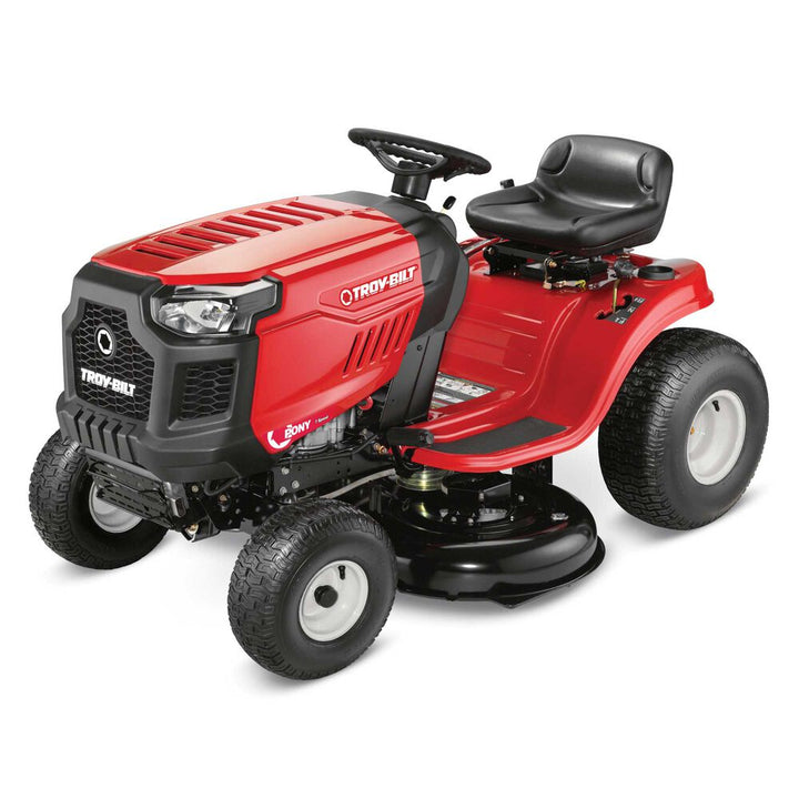 Troy-Bilt Pony 42B | Gas Riding Lawn Mower | 500cc Briggs and Stratton Engine | 7-Speed CVT Drive | 42 Inch (Open Box)