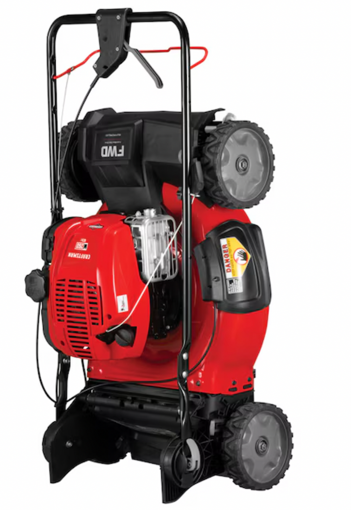 Restored CRAFTSMAN M260 | 21in Self-Propelled Lawn Mower | 163-cc Briggs and Stratton Engine | Vertical Storage (12AVU2BZ793) (Refurbished)