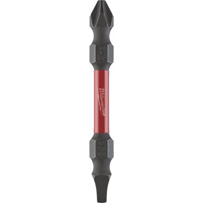 Milwaukee 48-32-4311 Shockwave #2 PH & #2 SQ Double-End Screwdriver Bit