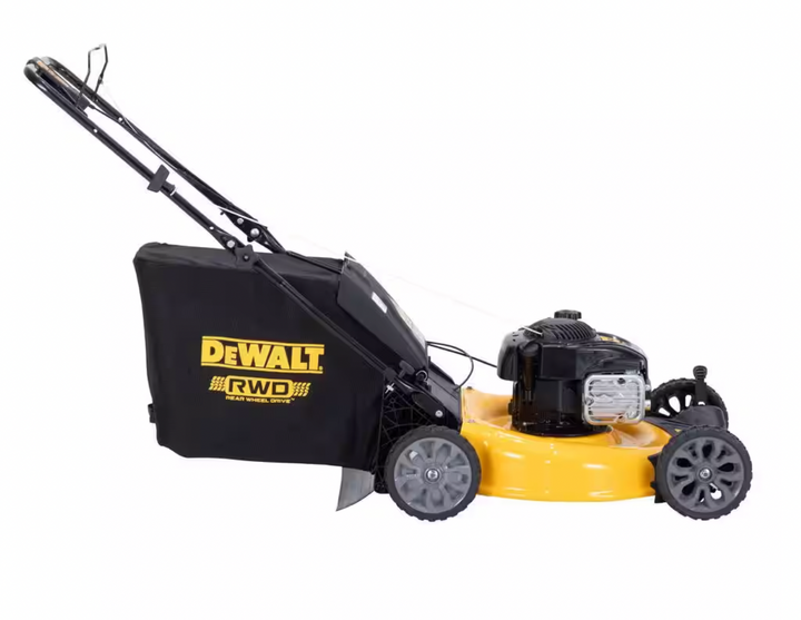 Dewalt 12A-01T9739 | 2-in-1 Self Propelled Gas Lawn Mower | 21 in. | 150cc Briggs and Stratton Engine | Rear Wheel Drive (Refurbished)