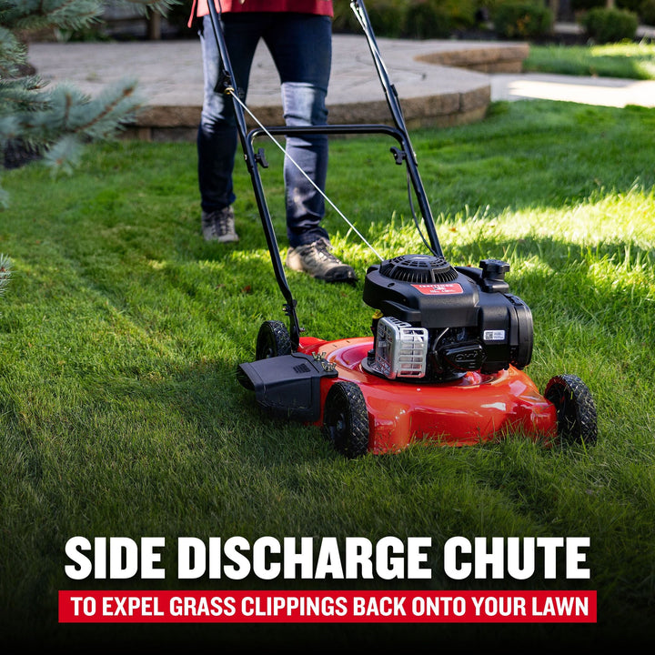 Restored CRAFTSMAN M090 20-in Gas Push Lawn Mower with 125-cc Briggs and Stratton Engine (Refurbished)