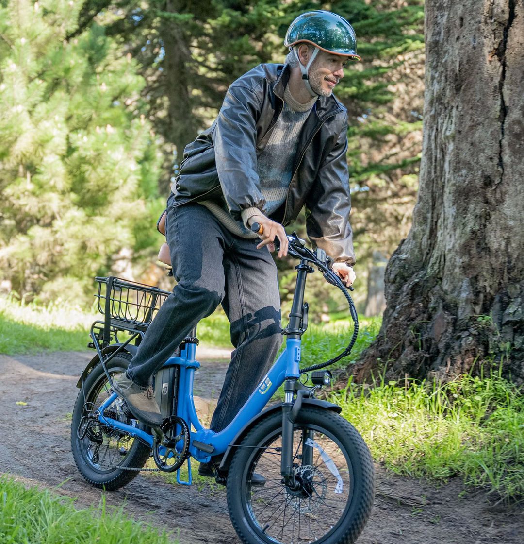 Jetson Venture Electric Cruiser Foldable E-Bike | 20 MPH | 34-Mile Range | 350W | 7 Speed | Comfort Seat | JVNTRE
