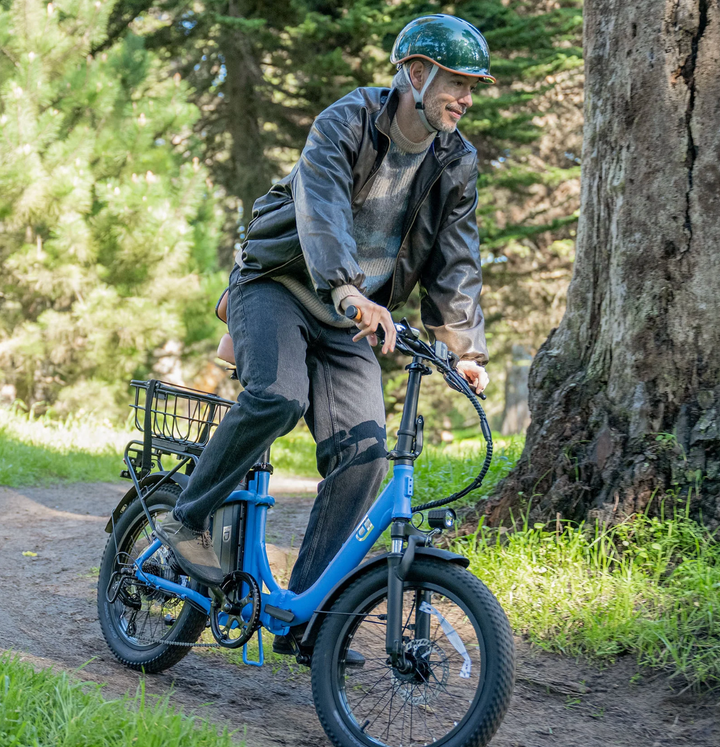 Jetson Venture Electric Cruiser Foldable E-Bike | 20 MPH | 34-Mile Range | 350W | 7 Speed | Comfort Seat | JVNTRE