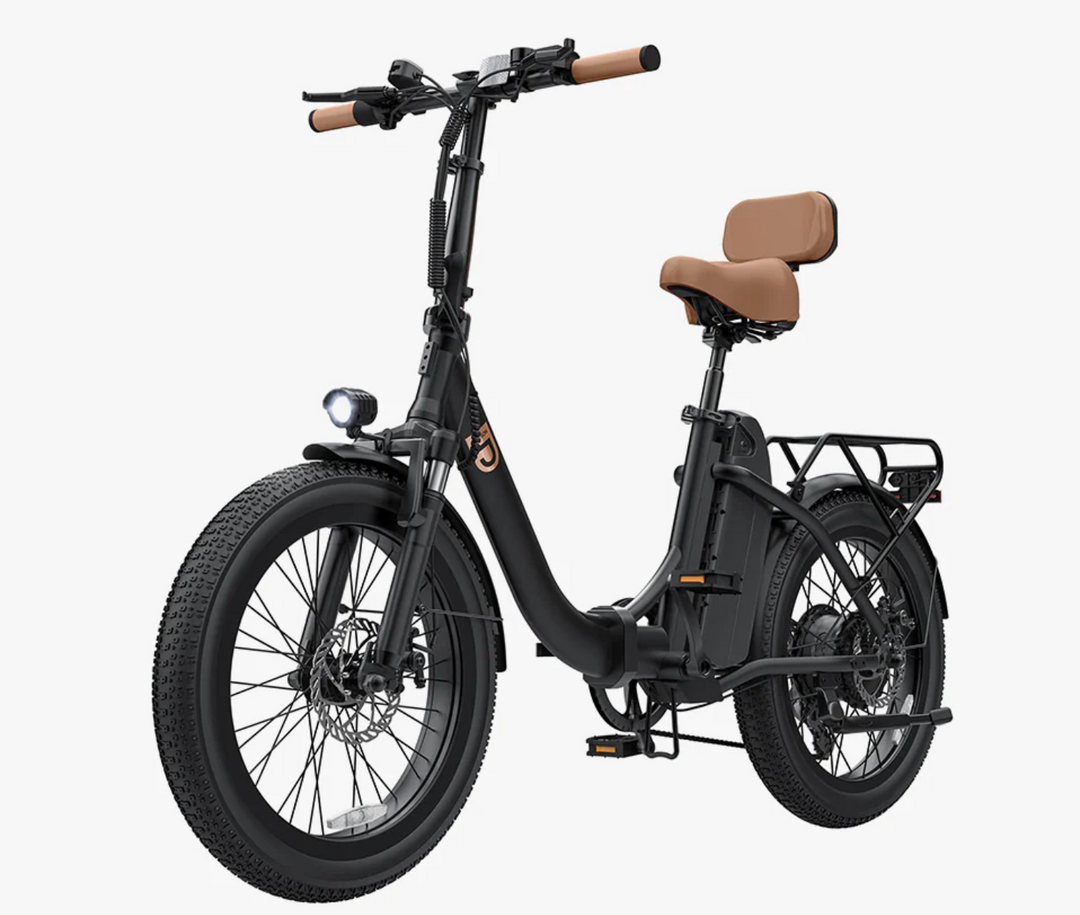 Jetson Venture Electric Cruiser Foldable E-Bike | 20 MPH | 34-Mile Range | 350W | 7 Speed | Comfort Seat | JVNTRE