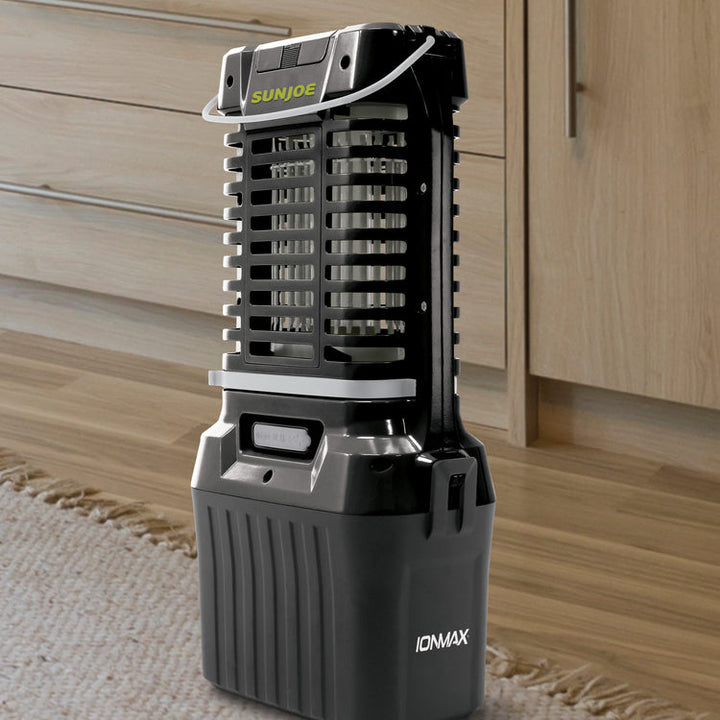 Restored Sun Joe 24V-BZ100-LTE | 24V Cordless Indoor/Outdoor Bug Zapper Kit | 1-Acre Coverage | W/ 2.0-Ah Battery + Charger (Open Box)