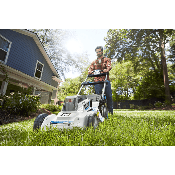 Restored HART Self-Propelled Mower Kit | 40-Volt | Cordless | Brushless | 20-inch | (1) 5.0Ah Lithium-Ion Battery | (1) Battery Charger (Refurbished)