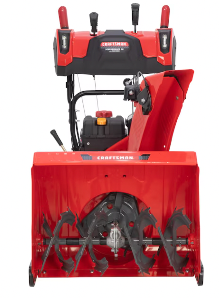 CRAFTSMAN Performance 26 Track | 26in Two-Stage 243cc Gas Snow Blower | Self-Propelled | Electric Start