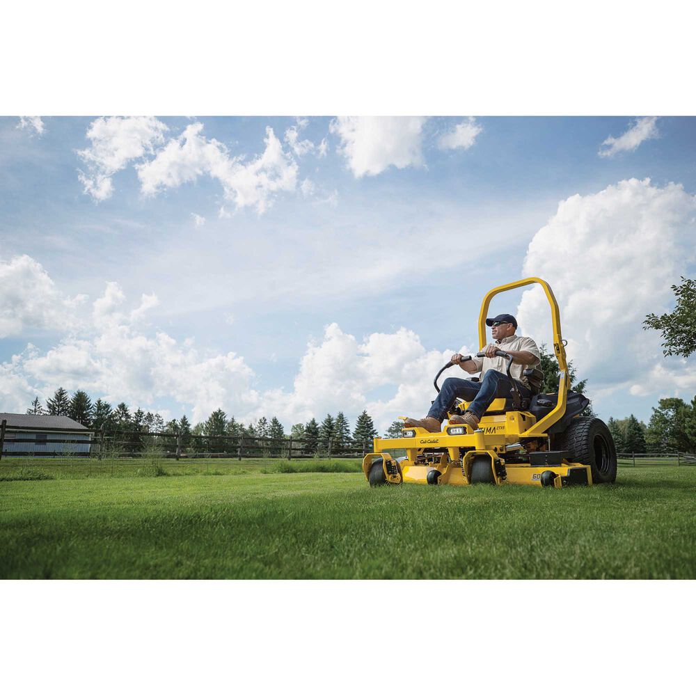 Cub Cadet Ultima ZTX5 60 in. Zero Turn Mower | AeroForce Max Reinforced Fab Deck | 24 HP V-Twin Kawasaki Engine | Roll Over Protection | Front Wheel Suspension (Open Box)