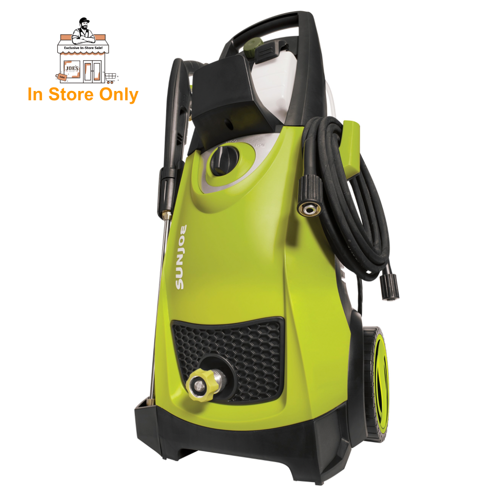 Restored Sun Joe SPX3000 | In-Store Exclusive | Electric Pressure Washer | 14.5-Amp | 2030 PSI Max* | 1.76 GPM Max*  (Refurbished)