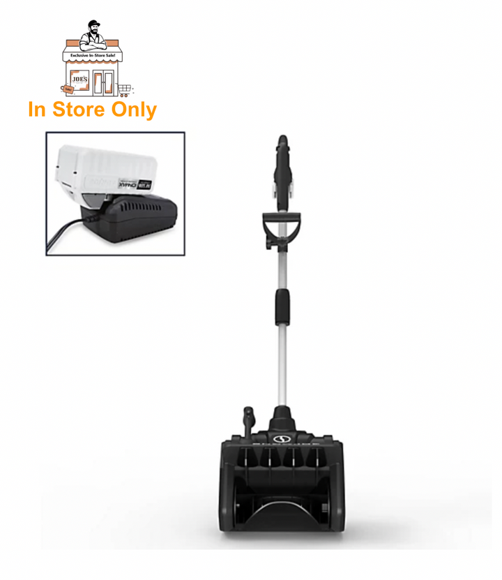 Restored Snow Joe 13.5" Cordless Directional Snow Thrower Kit | In-Store Exclusive | W/ Charger & 5.0Ah Battery (Refurbished)