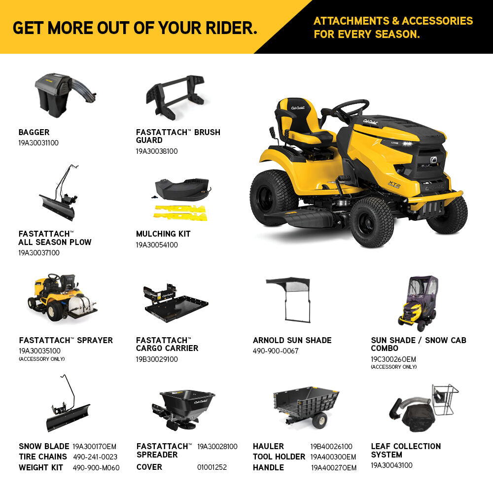 In-Store Exclusive | Cub Cadet LX42 XT2 Riding Lawn Mower | Enduro Series | 42" | 20HP