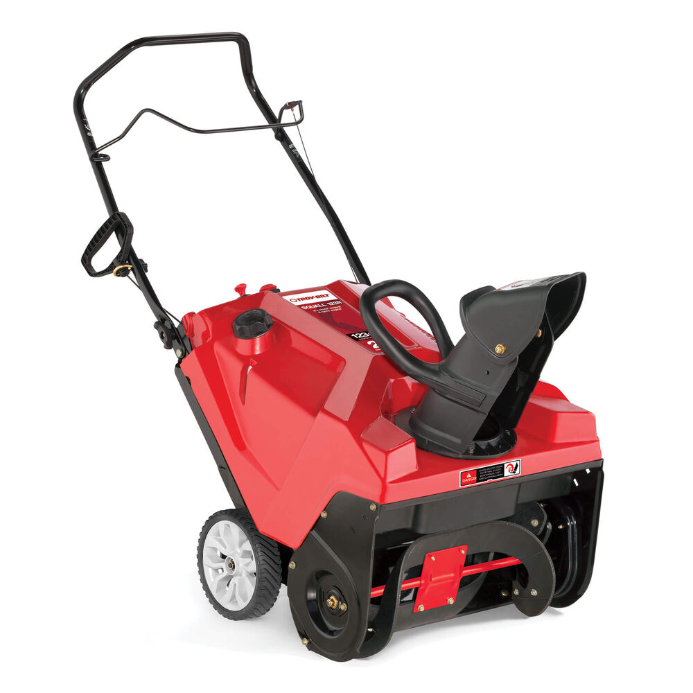 Troy-Bilt Squall 21 in. 123 cc Single-Stage Gas Snow Blower with E-Z Chute Control Model 123R (Open Box)