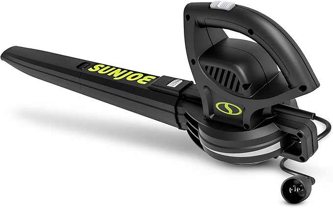 Restored Sun Joe SBJ597E | 6-Amp 155 MPH Electric Leaf Blower (Refurbished)