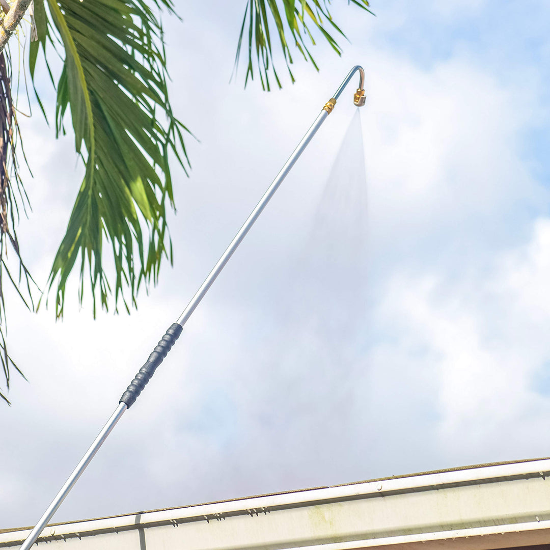 Restored SPX-SRL9 Universal Sky Lance Extension Spray Wand for Most Gas and Electric Pressure Washers Rated up to 4000-PSI Max, w/ 4-Piece Accessory Kit (Refurbished)