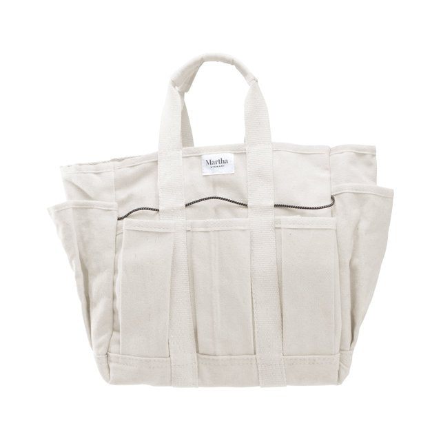 Restored Martha Stewart MTS-CNVBG-MBK Heavy-Duty Canvas Garden Bag (Black) (Refurbished)