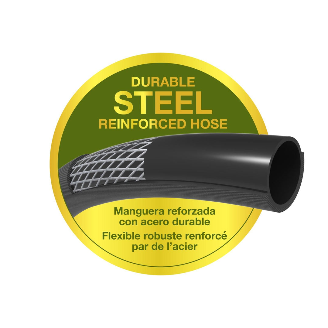 Restored Sun Joe SPX-25HD | 25-ft Universal Heavy-Duty Pressure Washer Extension Hose | For SPX Series and Others | Black (Refurbished)