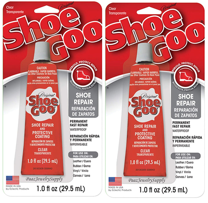 Shoe GOO 110232 1-Ounce Shoe Goo Repair & Coating, Clear [2 Pack]