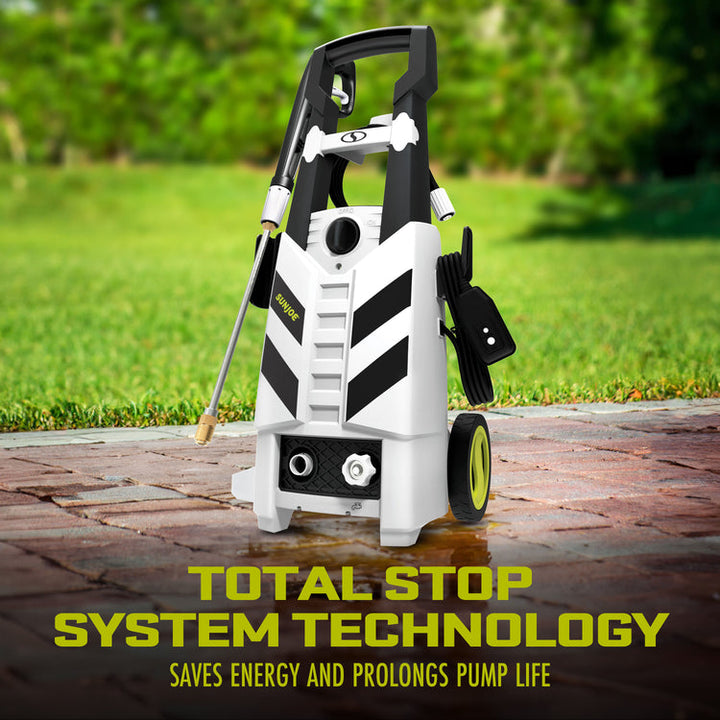 Restored Sun Joe SPX2790-MAX | Electric Pressure Washer | 2200 PSI Rated Pressure | Included Foam Cannon (Refurbished)