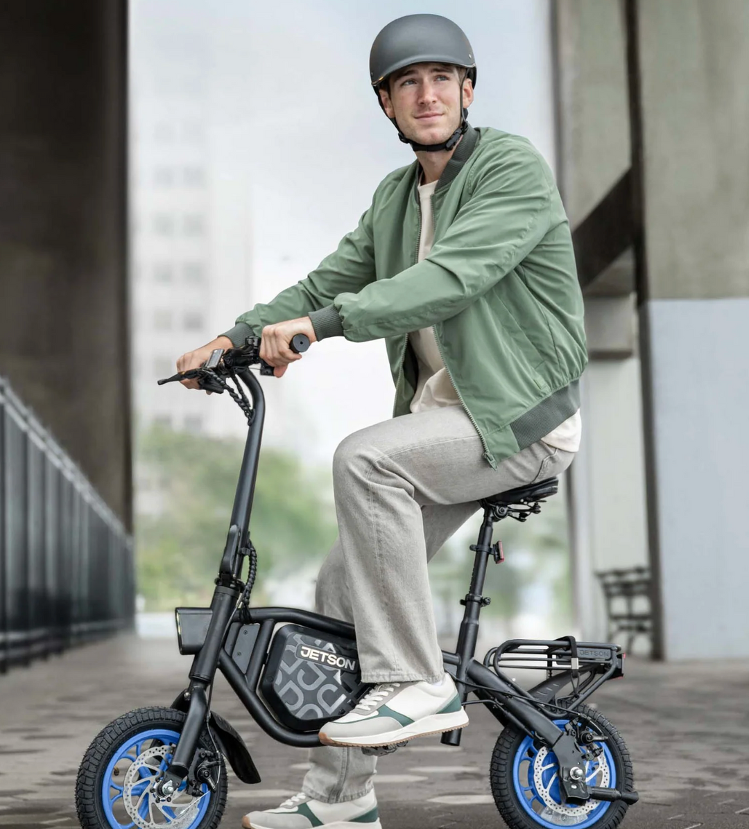 Jetson Bolt X Electric Foldable Ride-On Bike | 250W Motor | 15.5 MPH | 15 Mile Range | LED Display | Cruise Control | Cargo Rack | In-Store Exclusive