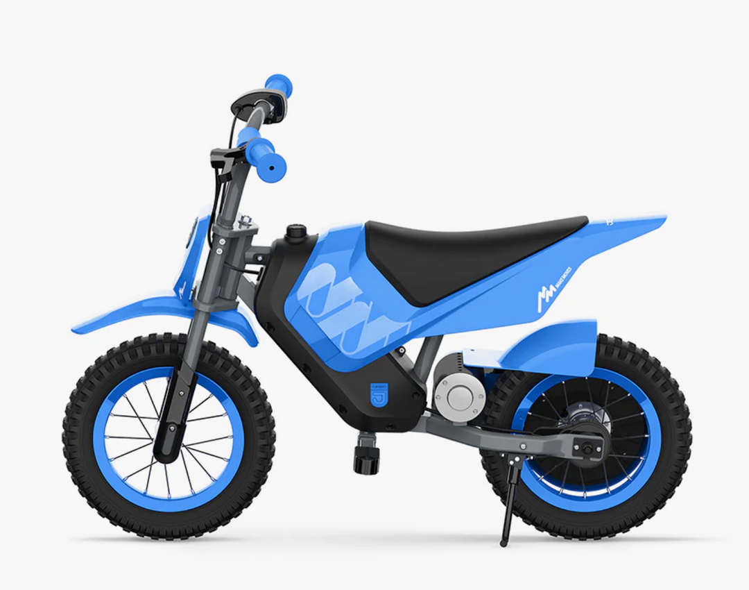 Jetson JFORT-BLU Electric Dirt Bike | 10 MPH | 150W Motor | 14.4V Battery, | 30 Min Ride Time | Blue | In-Store Exclusive