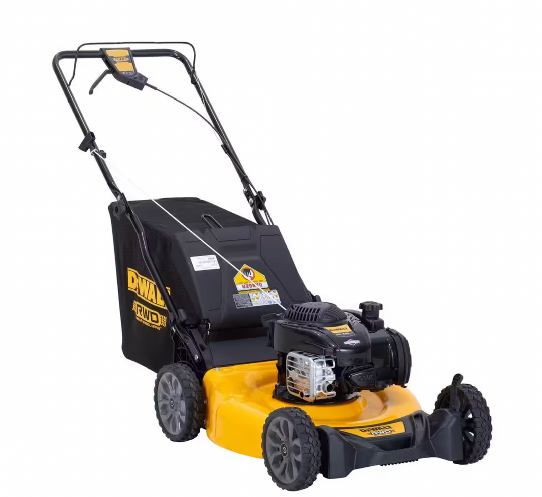 Dewalt 2-in-1 Self Propelled Gas Lawn Mower | 21 in. | 150cc Briggs and Stratton Engine | Rear Wheel Drive (Open Box) | In-Store Exclusive