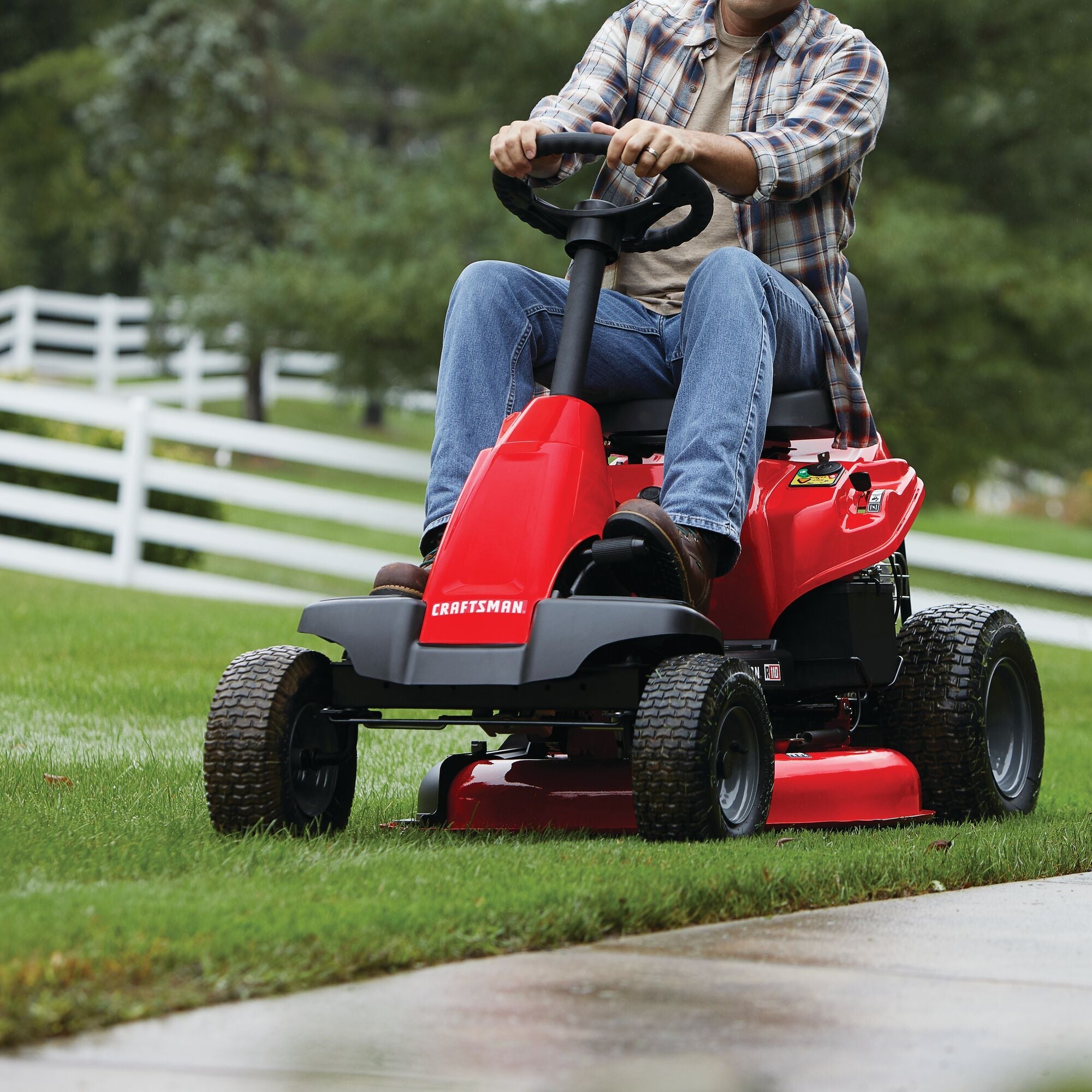 Craftsman riding mower mulching cover online