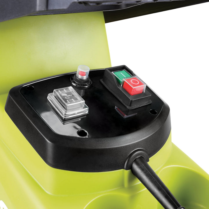 Restored Sun Joe CJ603E 15-Amp 1.7-Inch Cutting Diameter Electric Silent Wood Chipper/Shredder, Green (Refurbished)