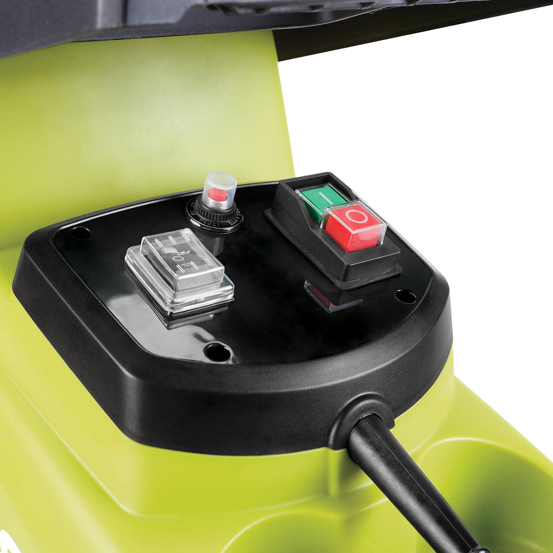 Sun Joe CJ603E 15-Amp 1.7-Inch Cutting Diameter Electric Silent Wood Chipper/Shredder, Green (Refurbished) | IN-STORE EXCLUSIVE