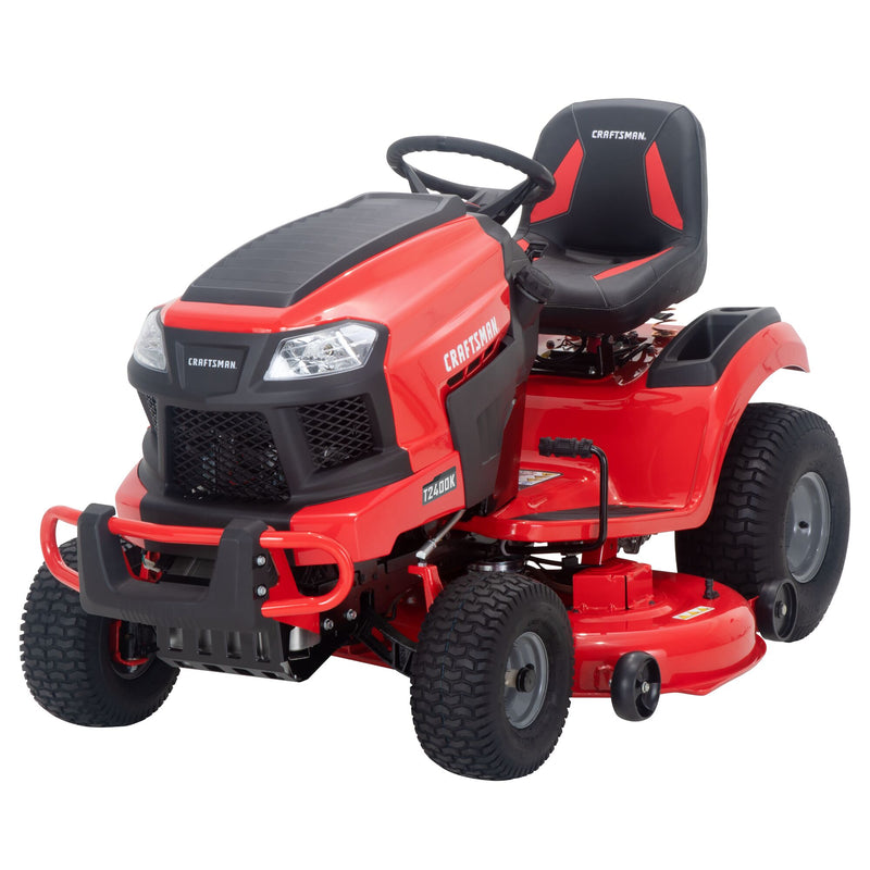 CRAFTSMAN T2400K | 46in 22HP TURN TIGHT Gas Riding Lawn Mower | KOHLER Twin-Cylinder 7000 Series Engine | Hydrostatic Transmission