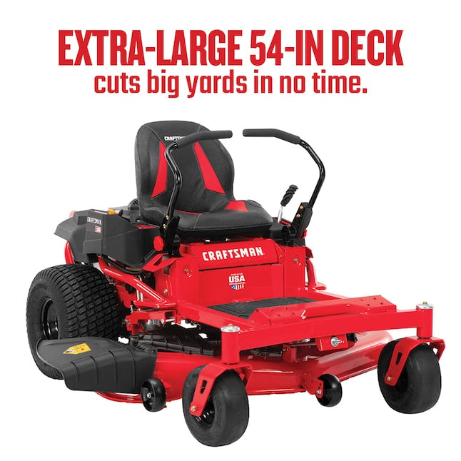 CRAFTSMAN  Z5800 24-HP V-Twin Dual Hydrostatic 54-in Zero-Turn Lawn Mower