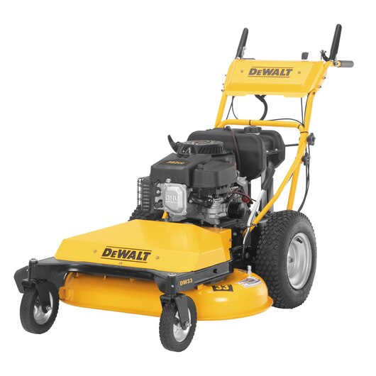 DEWALT DW33 33 in. 382 cc OHV Electric Start Engine, Wide-Area Gas Walk Behind Lawn Mower | Open Box