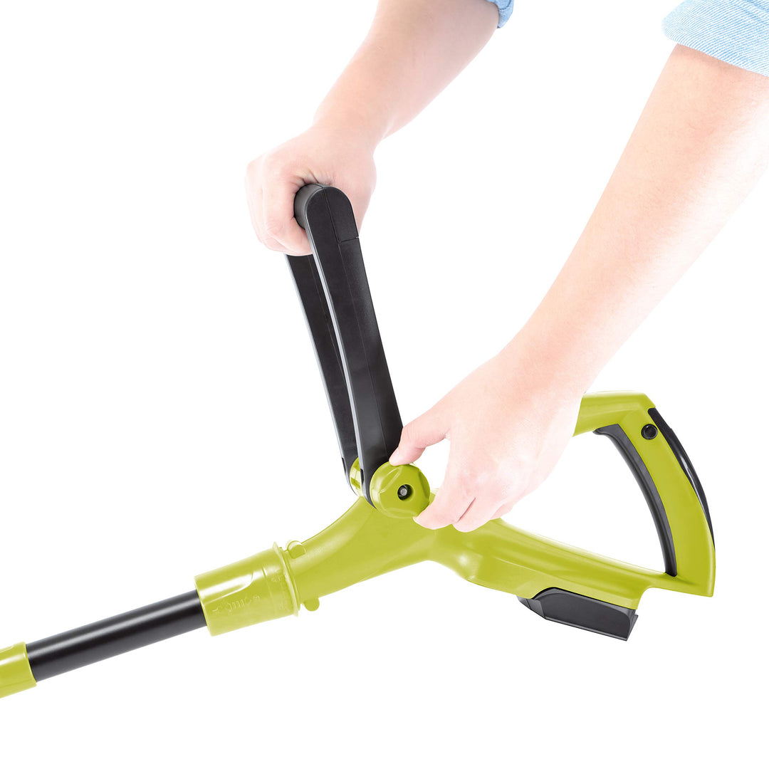 Restored Sun Joe 24V-SB10-CT 24V iON+ 10-in. 2.0Ah Cordless SharperBlade Stringless Lawn Trimmer, Tool Only (Refurbished)