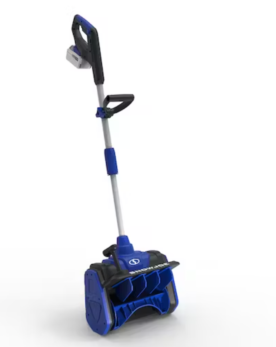 Restored Snow Joe 24V-SS13.5-XR-SJB | Cordless Battery Snow Shovel Kit | 13.5 in. | 24 Volt | W/ 5.0-Ah Battery & Charger | Directional Control (Refurbished)