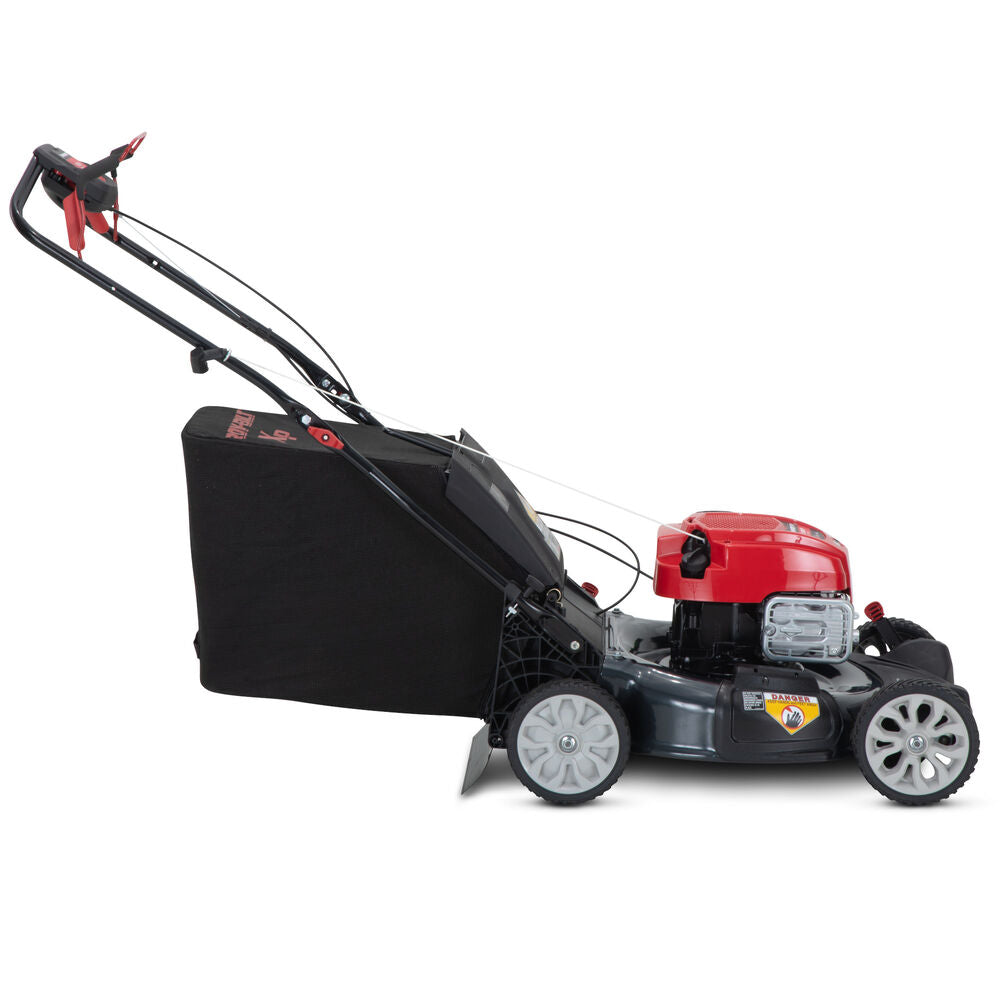 Troy-Bilt TB310XP | 3-in-1 Gas RWD Self Propelled Lawn Mower | 21 in. | 163 cc Briggs and Stratton ReadyStart Engine