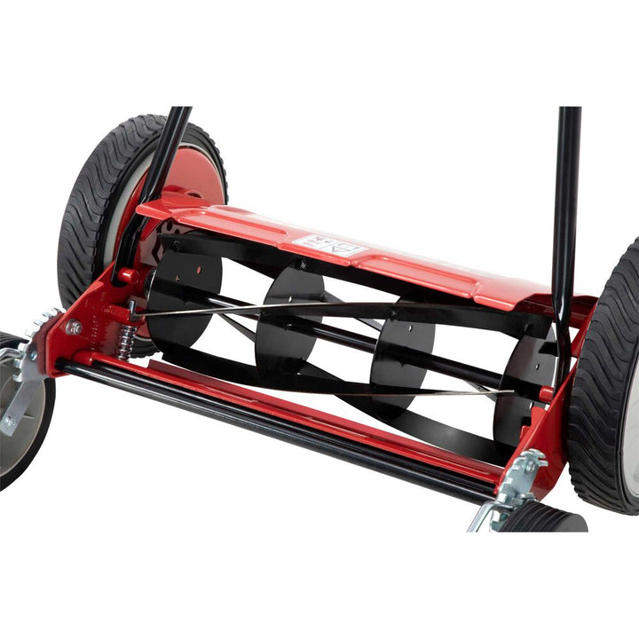 Troy-Bilt TB18R | 18 in. Manual Walk Behind Reel Lawn Mower | With Grass Catcher