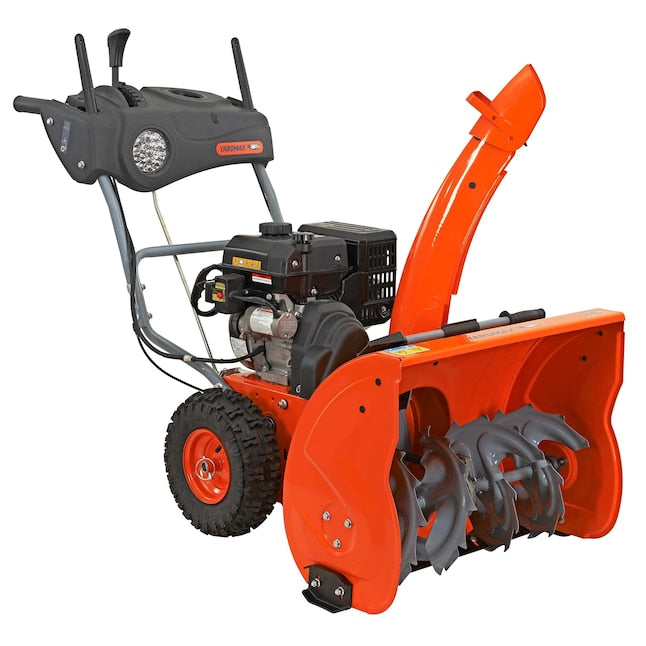 Yardmax YB6770 | 26″ Self-Propelled 2-Stage Snow Blower | w/Dashboard | 208cc