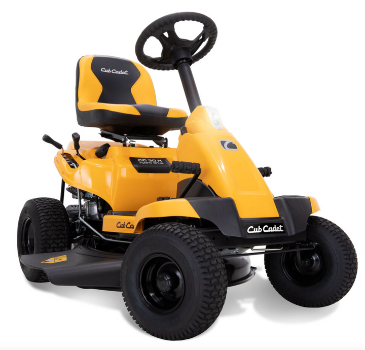 Cub Cadet CC30H Compact Riding Lawn Mower | 30 in. | 10.5 HP | High-Back Seat | 344cc Briggs & Stratton Engine | Hydrostatic Transmission (Open Box) | In-Store Exclusive