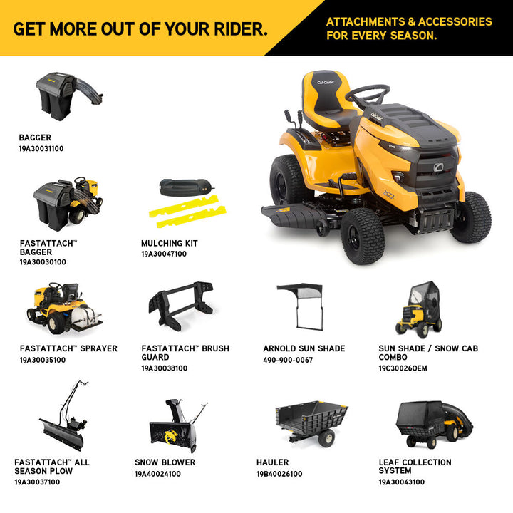 Cub Cadet XT1 Enduro LT 46 | 46in. Riding Lawn Tractor | 22 HP V-Twin Kohler 7000 Series Engine | Hydrostatic Transmission (Open Box)