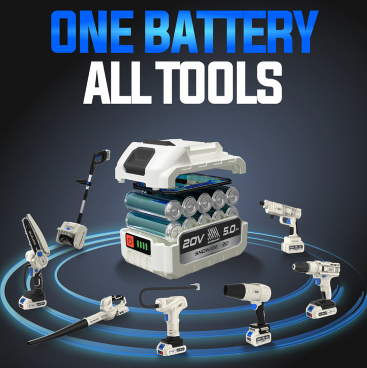 Sun Joe GO-SRMJET-5A-RED | 20V Cordless X20 StormJet Handheld Turbo Blower | 40 CFM | 5.0Ah Battery + Charger (Red) (Open Box) | In-Store Exclusive