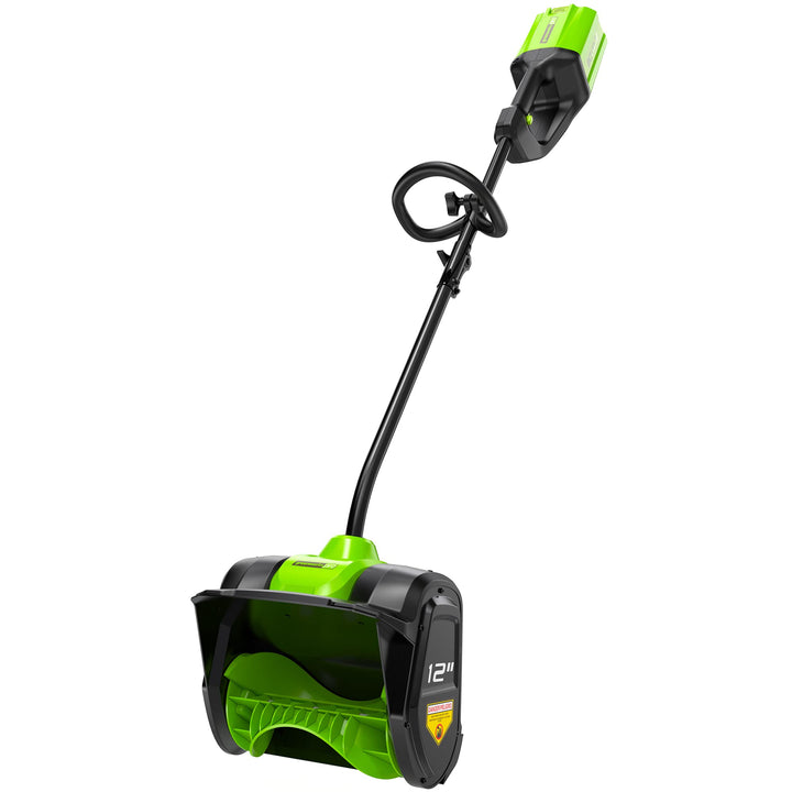 Restored Greenworks 80V 12” Brushless Cordless Snow Shovel | Tool Only (Refurbished)