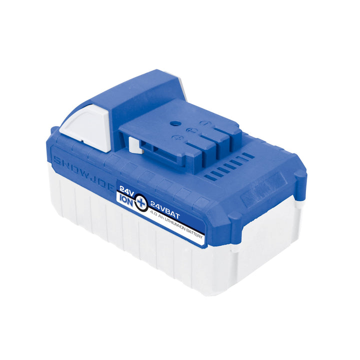 Restored Certified Authentic Snow Joe + Sun Joe iON+ 24VBAT | EcoSharp LITE Lithium-Ion Battery | 24-Volt | 4.0-Ah (Refurbished)