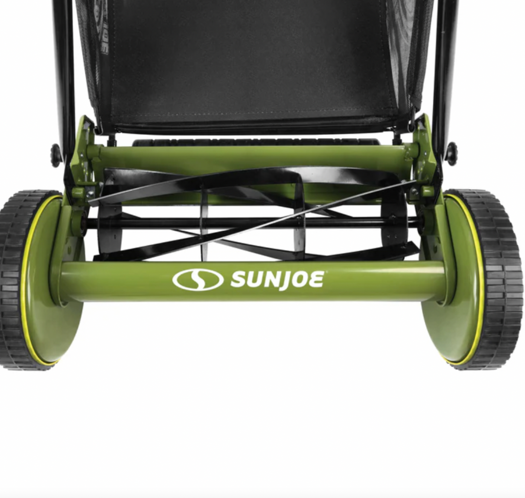 Restored Sun Joe MJ500M | In-Store Exclusive | Manual Reel Mower w/ Grass Catcher | 16 inch (Refurbished)