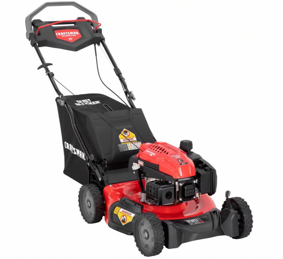 Craftsman M310C | 21in 163cc Gas Self-Propelled Lawn Mower | RWD | Pace Control System (12ABO2C2093)