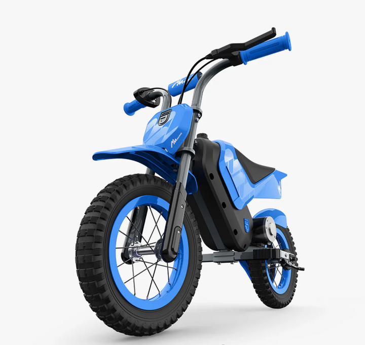 Jetson JFORT-BLU Electric Dirt Bike | 10 MPH | 150W Motor | 14.4V Battery, | 30 Min Ride Time | Blue | In-Store Exclusive