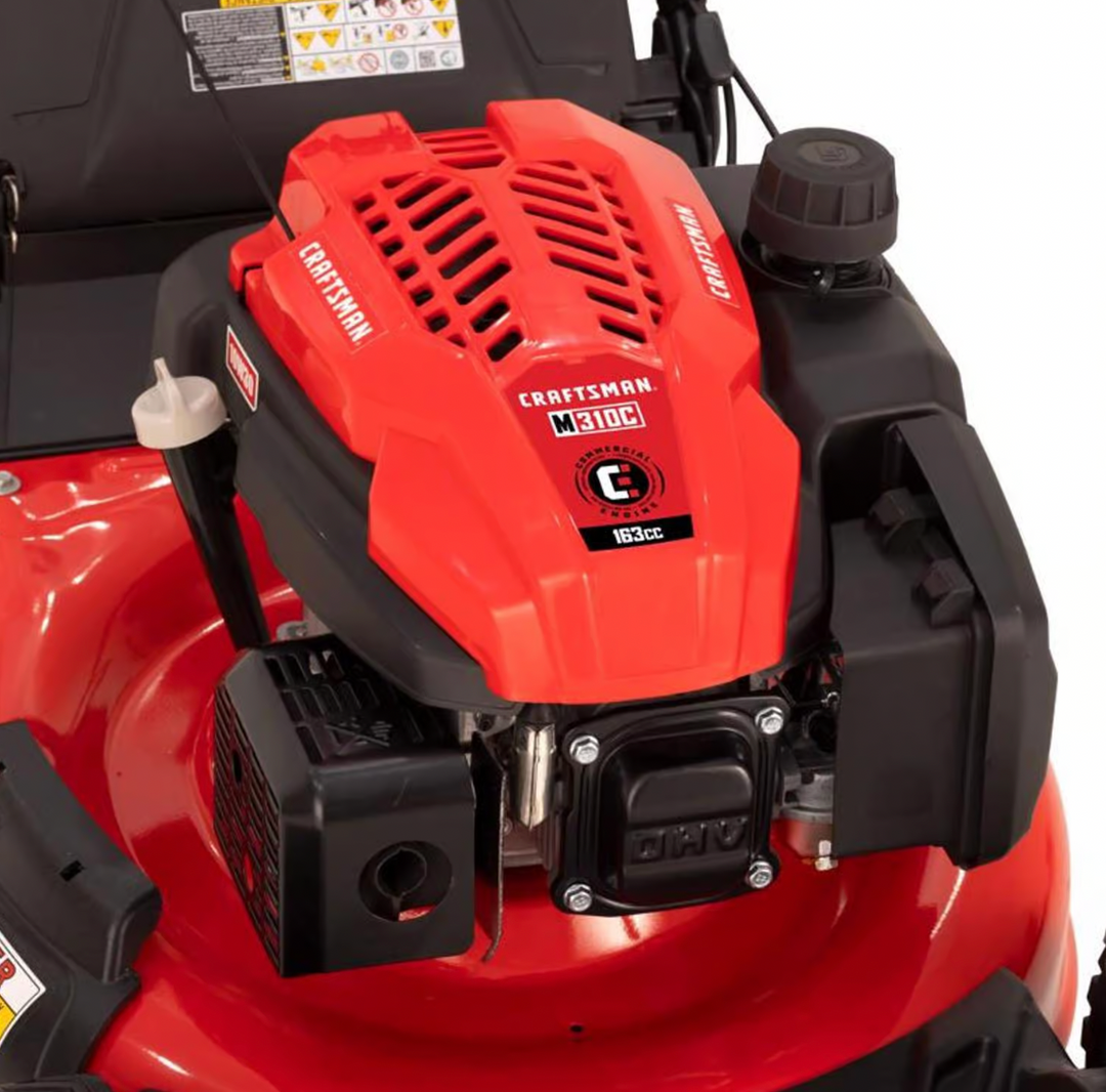 Craftsman M310C | 21in 163cc Gas Self-Propelled Lawn Mower | RWD | Pace Control System (12ABO2C2093)
