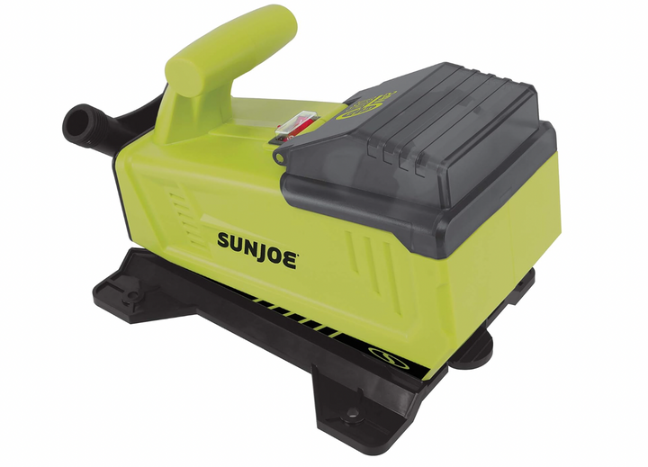 Restored Sun Joe 24V-XFP5-CT | 24V Cordless 5.0-GPM Transfer Pump | 13-Ft Suction Lift | 52-Ft Head Height | Tool Only (Refurbished)