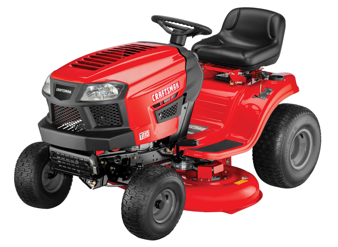 Craftsman T110 | 42" Riding Mower | 17.5 HP Briggs & Stratton Engine | 7-Speed Transmission | 13AN77XS093